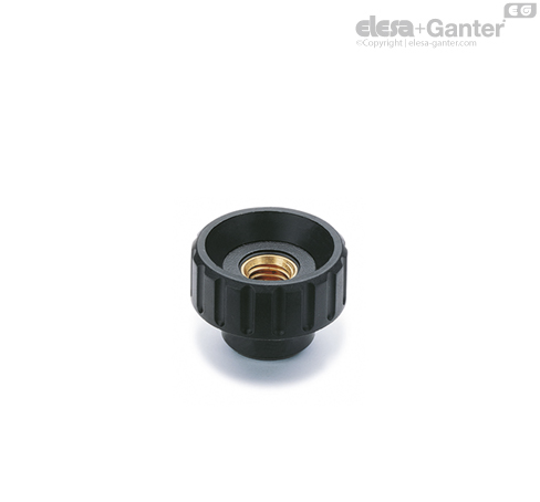 elesa ryhované ručné kolečko BT.50 FP-M10 6850