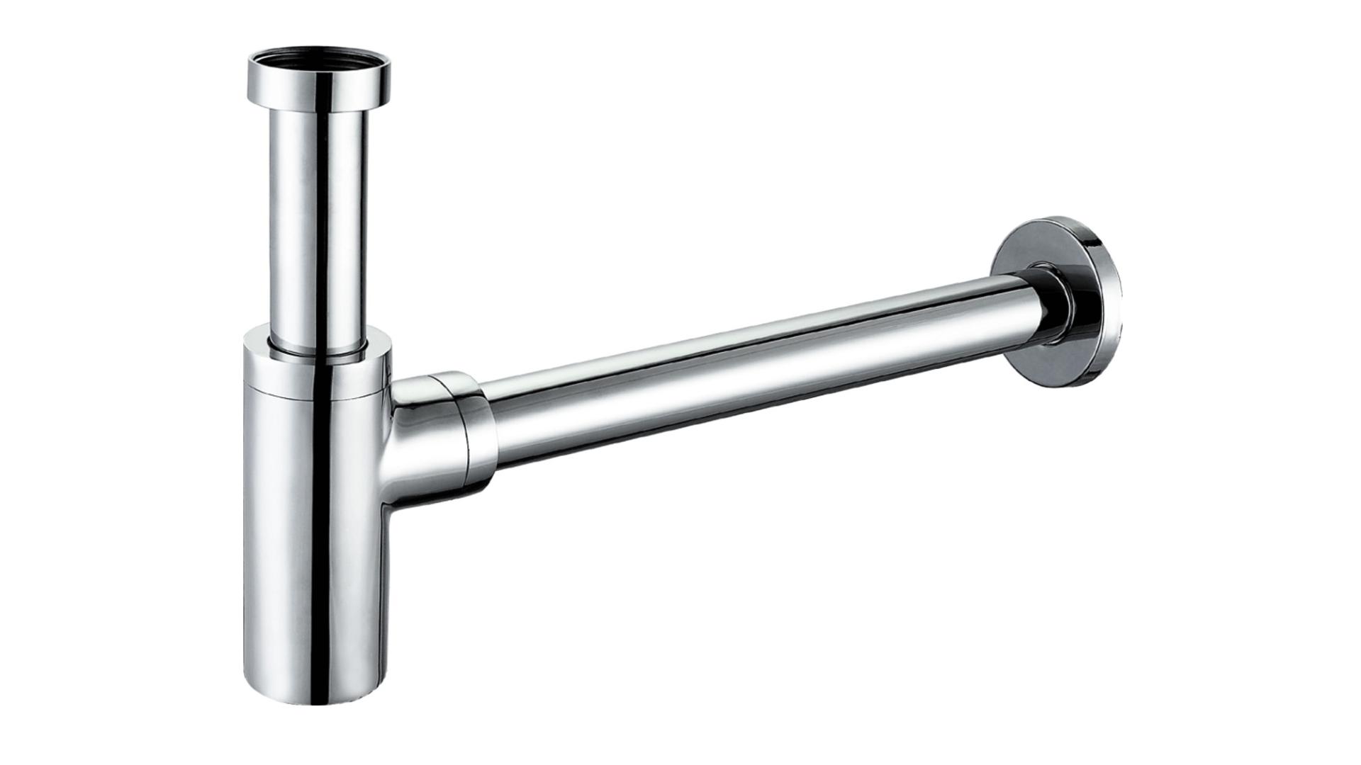 polsifón umyvadlový polsifón 04000C-KURZ  krátky, DN 32,  5/4", mosadzný, chróm, Aquaristo  *