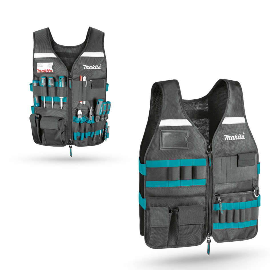 MAKITA pracovná vesta na náradie E-15609