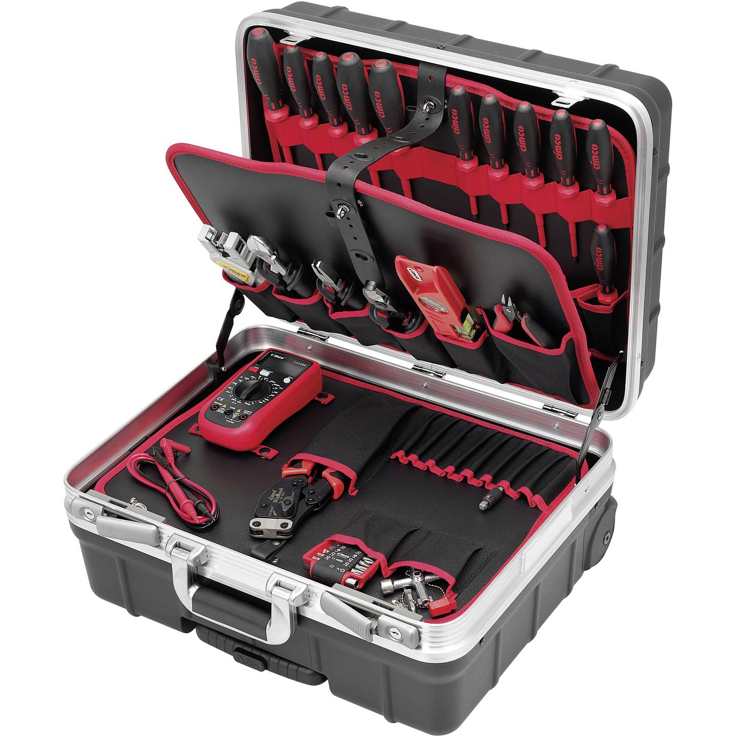 Kufor Cimco s náradím Trolley 22ks