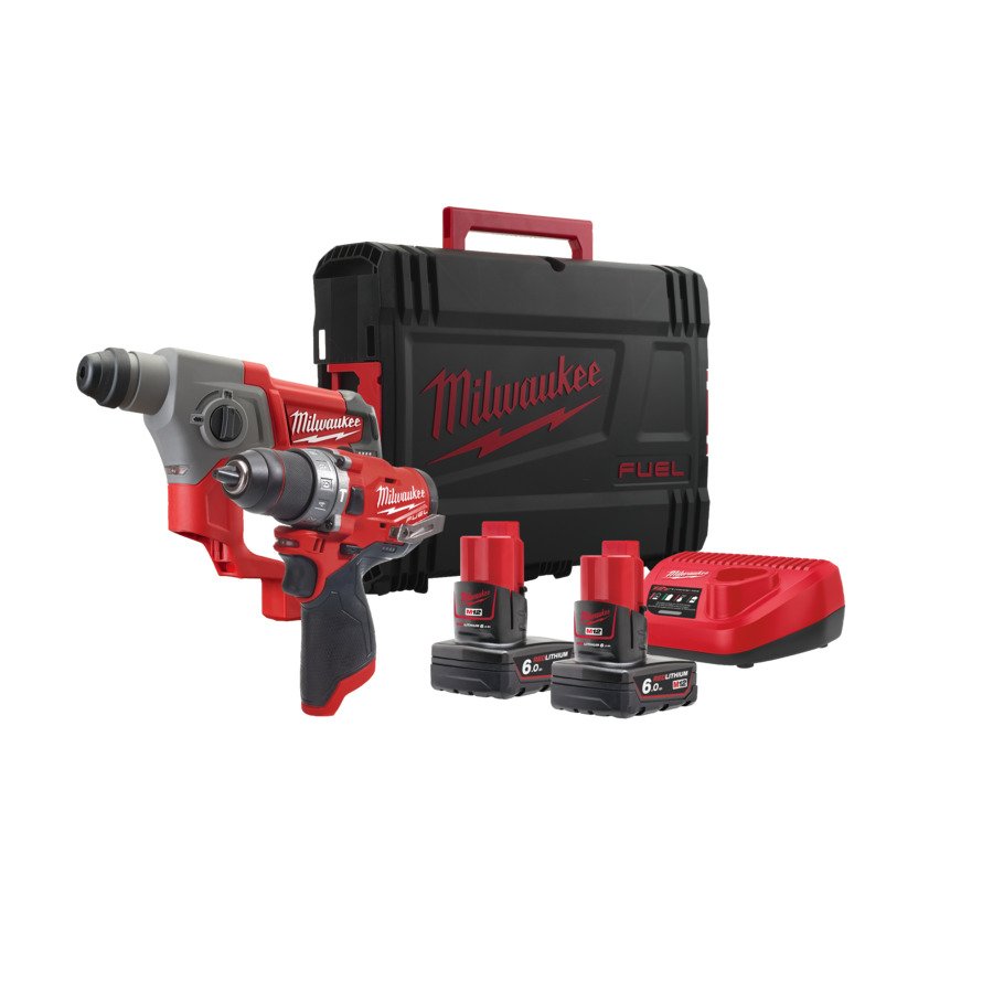 Milwaukee AKU sada M12 FUEL™set náradia  FPP2B-602X  4933459813
