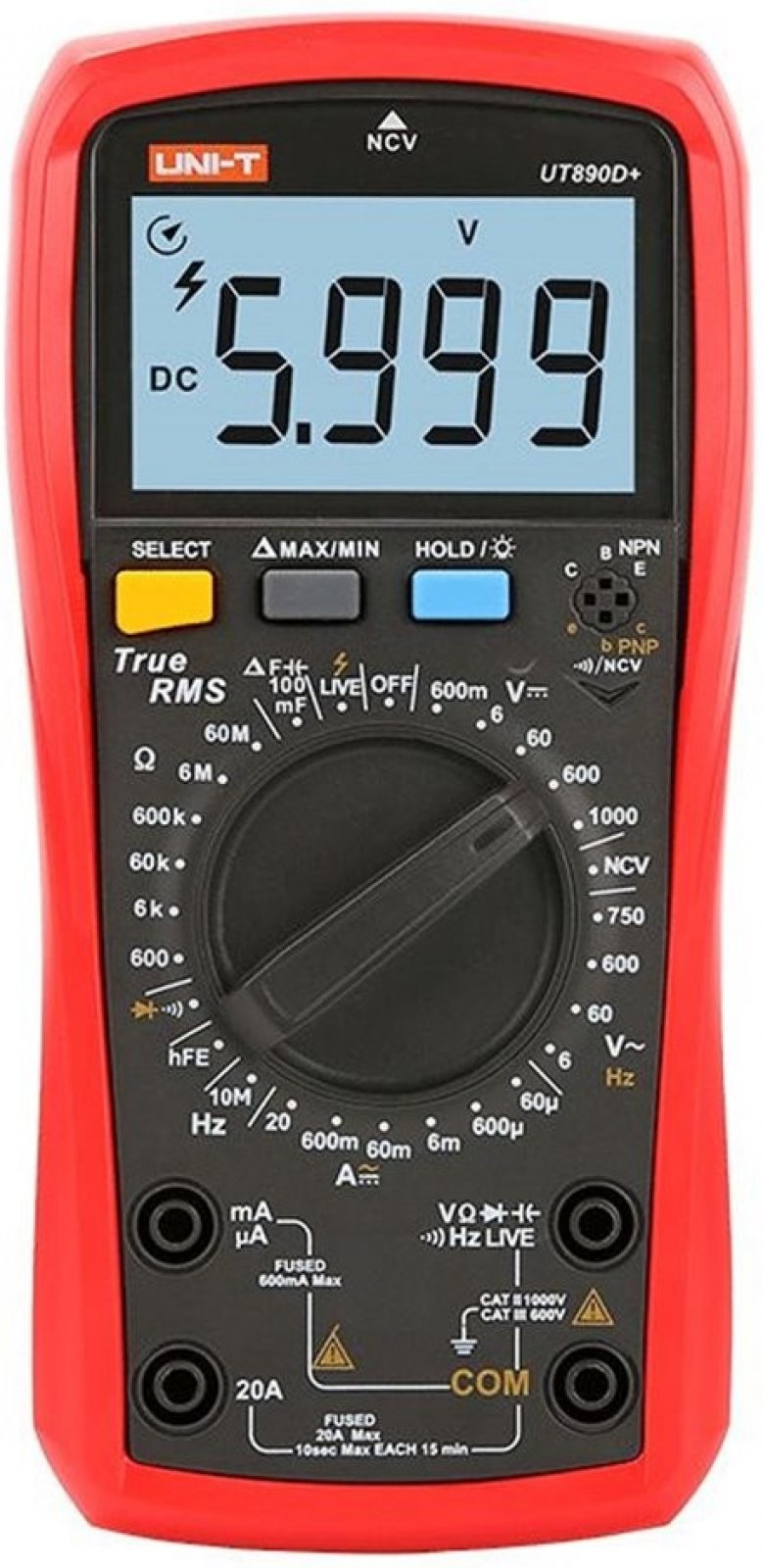 Digitálny multimeter UNI-T UT890D+