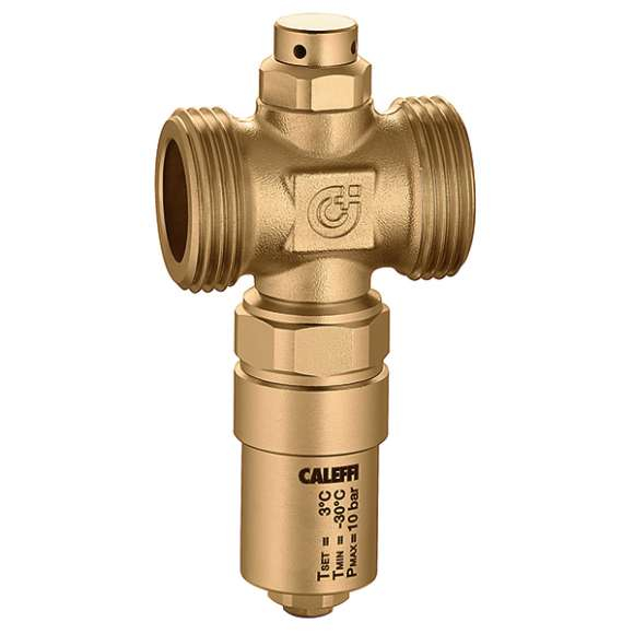 CALEFFI nemrznúci ventil, mosadzné telo 1´´ CLF 108601