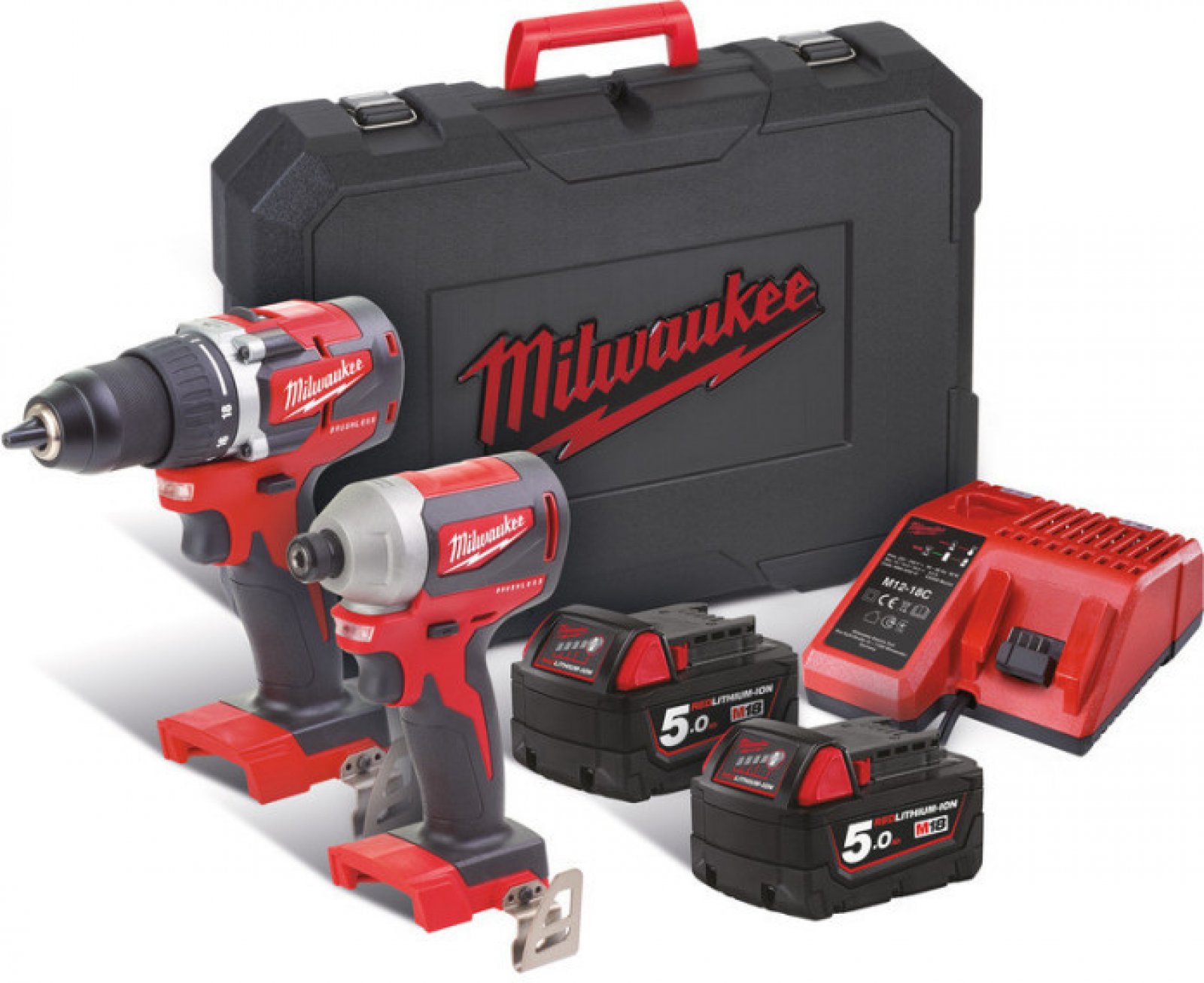 Milwaukee AKU sada M18 CBLPP2B-502C  4933464718