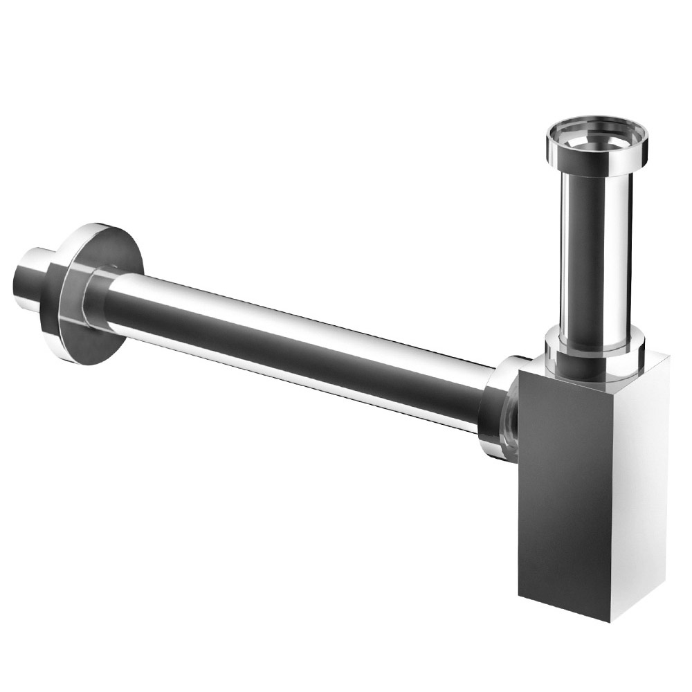 polsifón umyvadlový P-970KS DN32 kovový hranatý