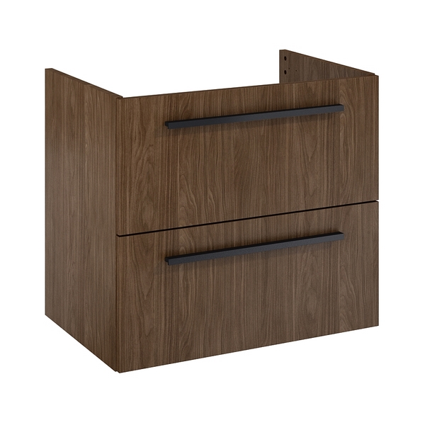 nábytok TILA LAURA TN8956 skr. pod umývadlo 60 cm orech, 2 zásuvky, bez úchytov