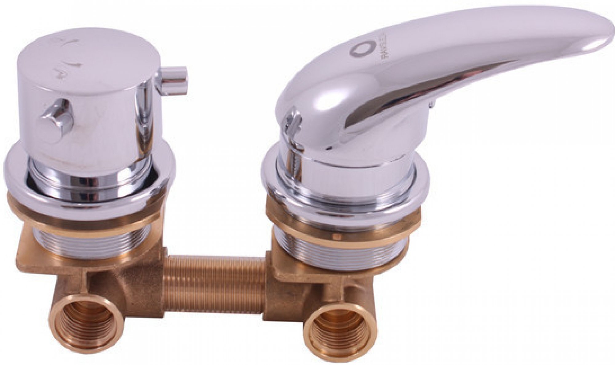 vodovodná batéria B RAV X284 sprchová podomietková vrátane telesa chróm