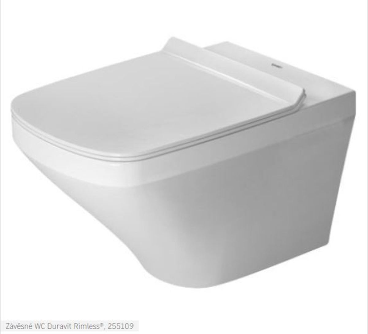 WC misa závesná DuraStyle Rimless 2551092000 hygiene glaze  DURAVIT