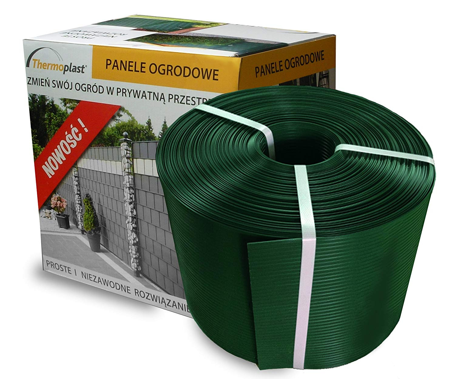 tieniaci pás Standart 190mm x26m zelený 