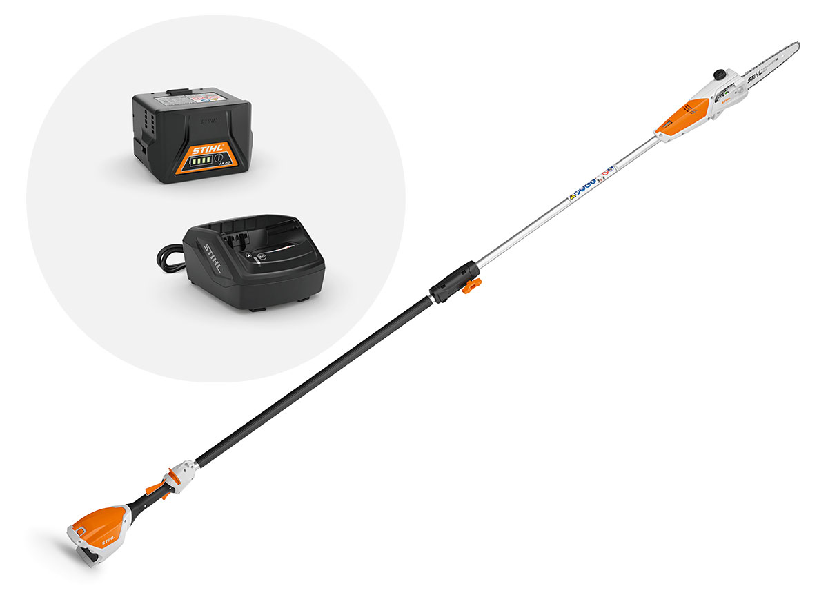 STIHL AKU píla vyvetvovacia HTA 50 set s AL 101 a 1x AK 20  LA02 200 0002