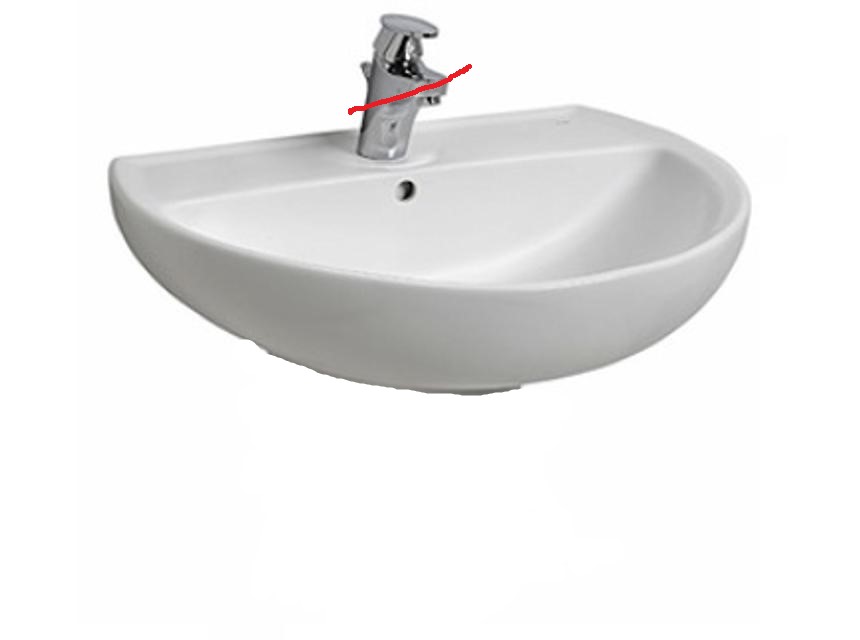 umývadlo 60 REKORD s otvorom  K91160