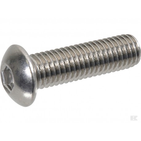 skrutka M  6x  8 ZN PGHI ISO 7380 10.9