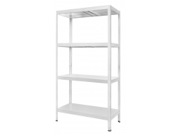 Regál policový 1800x600x400mm 4-police kovové  100kg pozink        3.37901