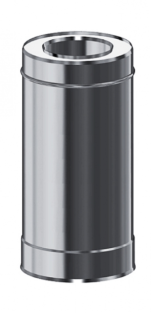 dymovod nerezová rúra 200/1000mm     trojplášť
