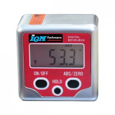 IGM Digitálny sklonomer +/- 180°, rozlíšenie na 0,1°