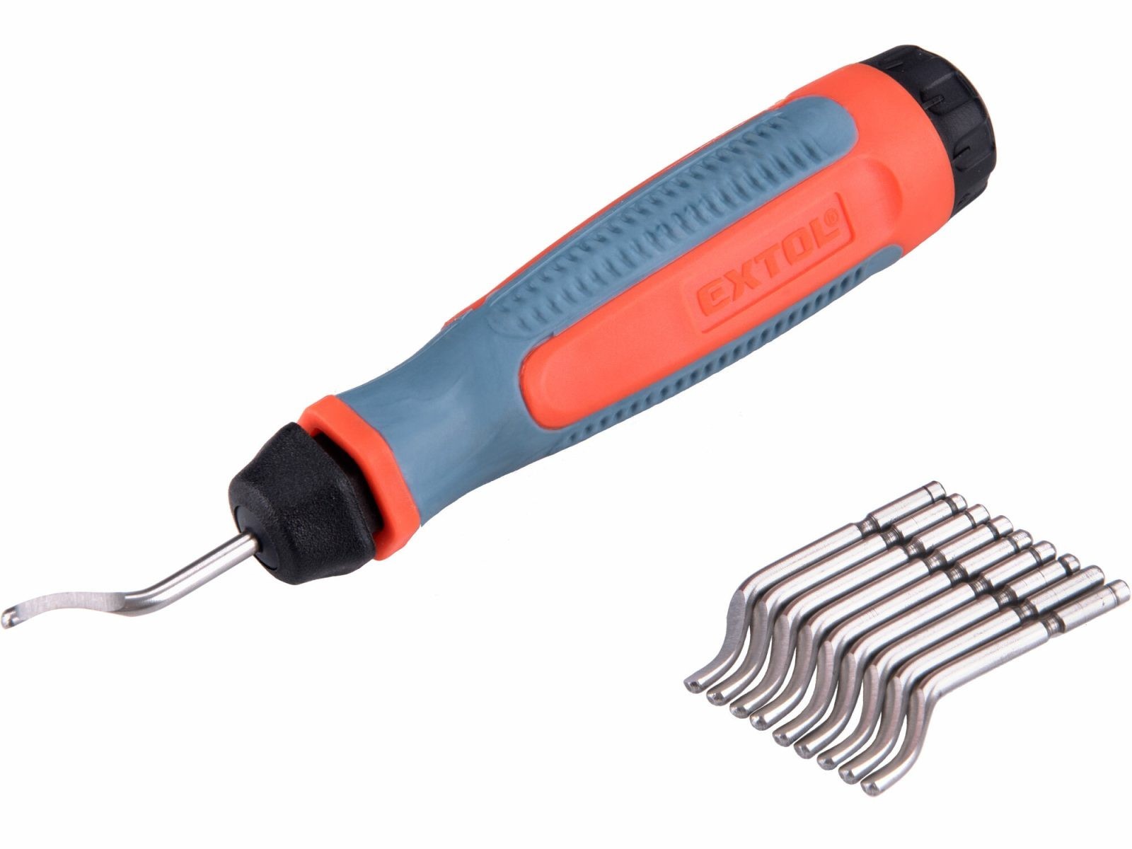 EXTOL odhrotovač ručný kobaltový 8803680