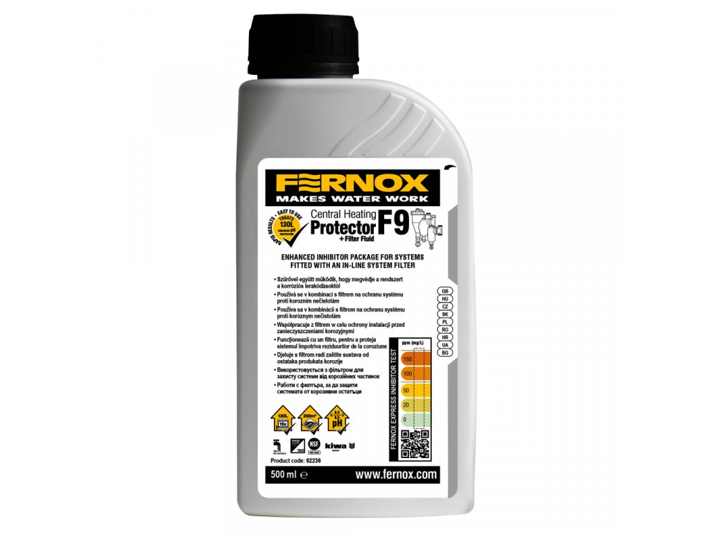 FERNOX náplň ochranná do ÚK F1 Protector + Filter FLUID - Tovar | MasMasaryk