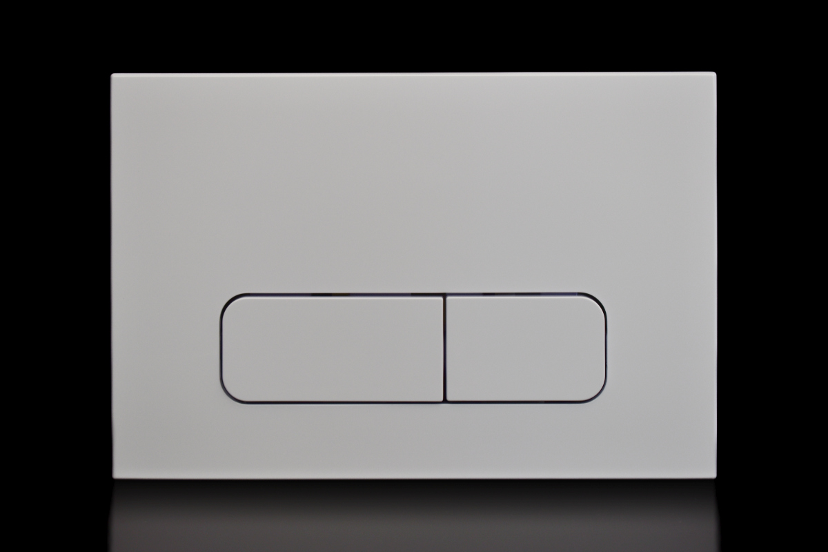 WC tlačítko UNI UTFR001 SOFTINO biela