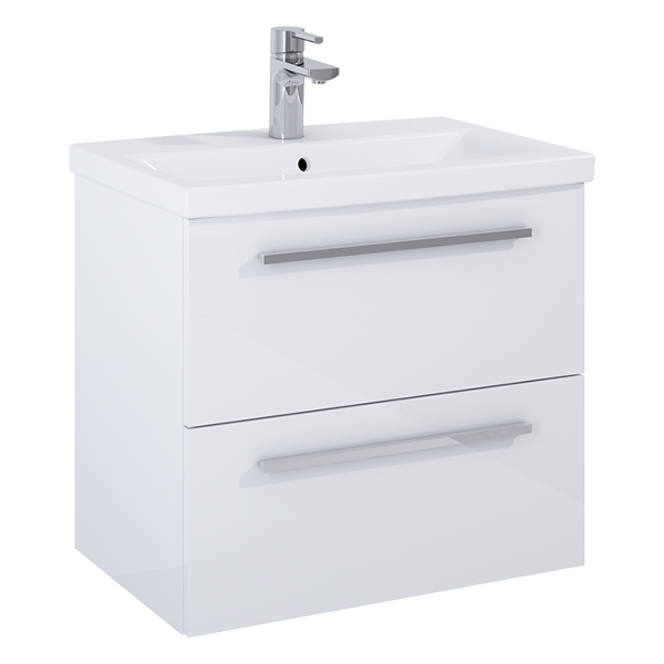 nábytok TILA LAURA TN6719 skrinka bočná pod dosku, biela lesk, 1 dvierka 40x39,6x53