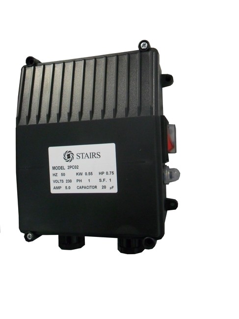 čerpadlo ponorné ST ND  Kondenzátorová skrinka BLACK, 1,1kW/8,1, 35uF, 9A