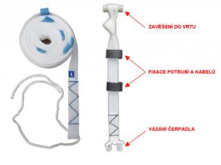 zavesne zariadenie k čerpadlám( 25 M )