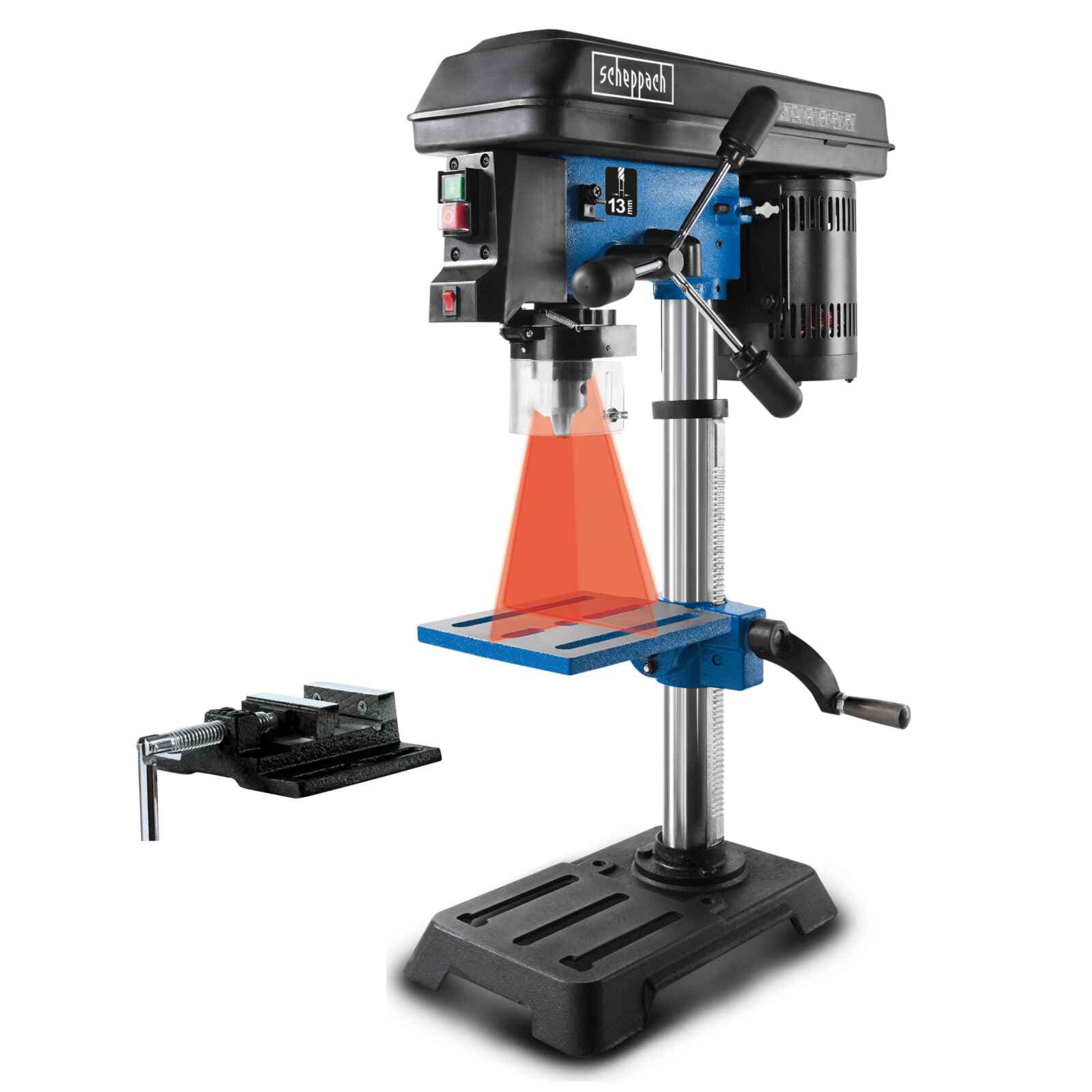 Scheppach stojanová vŕtačka s krížovým laserom DP16 SL 4906807901