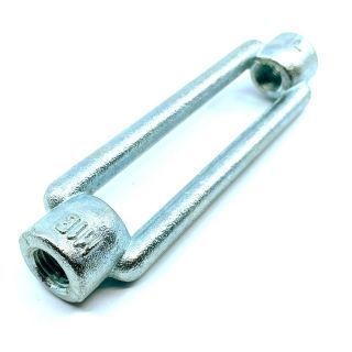 skrutka napínacia M 16  ZN matica stredná časť DIN 1480