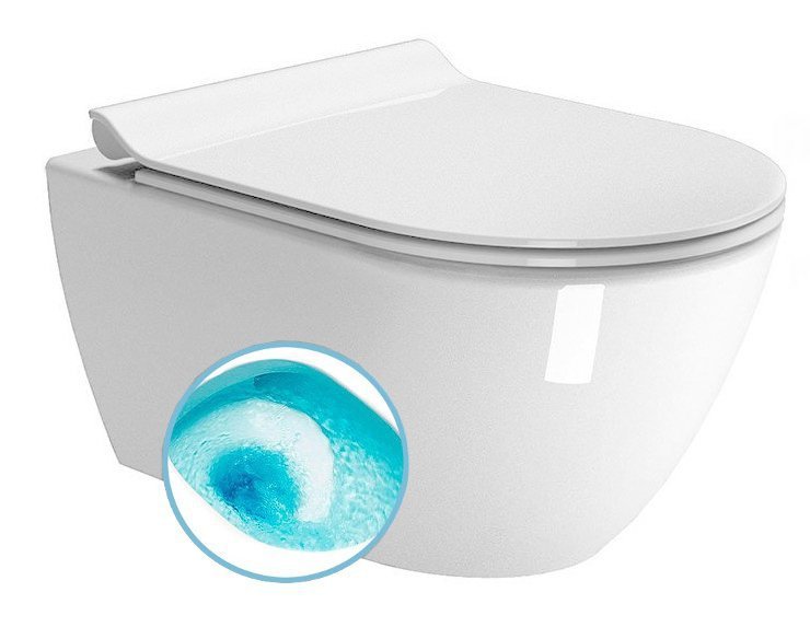 WC misa závesná PURA BIG 881511 Swirlflush,ExtraGlaze  SAPHO