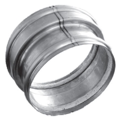 redukčné napojenie 180/180 nerez /napojenie po dyme KARL