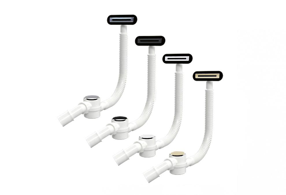 sifón vaňový KLIK-KLAK MACRYL PRO chróm