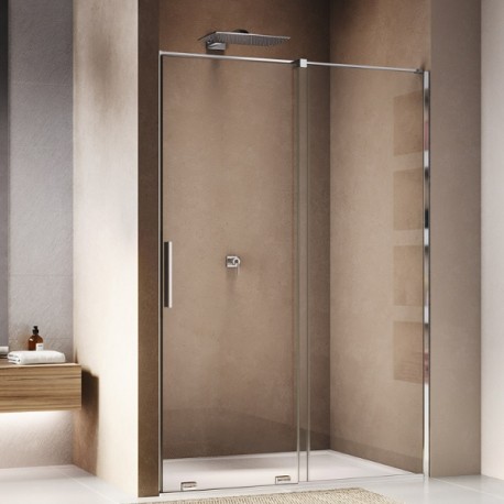 sprchový kút AMALIA D35S2 160 50 07 jednodielne posuv.dvere s pevnou stenou v rovine