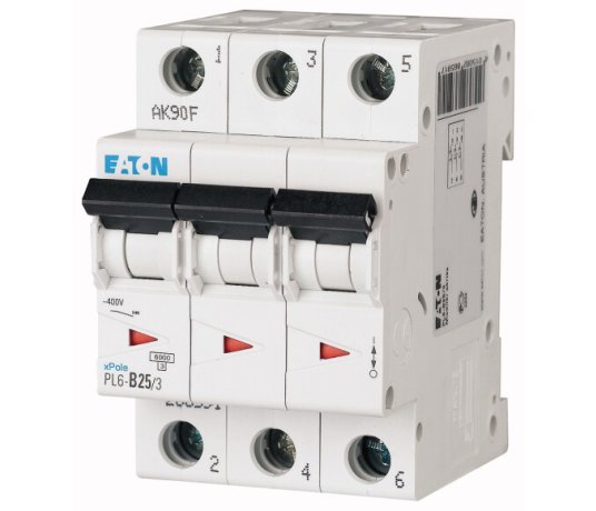 eaton istič B 3P 25A PL6-B 25/3 