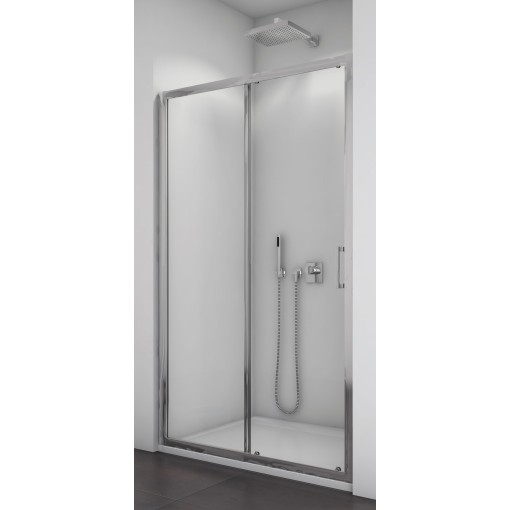 sprchový kút TOP-Line TOPS2 SM1 50 07 AP posuv.dvere jednodielne s pevnou stenou v rovine