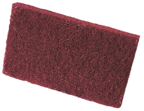 brúsne rúno 158x224mm  320 VFN  3M červená