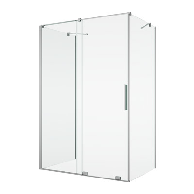 sprchový kút AMALIA D35S2 140 50 07 jednodielne posuv.dvere s pevnou stenou v rovine