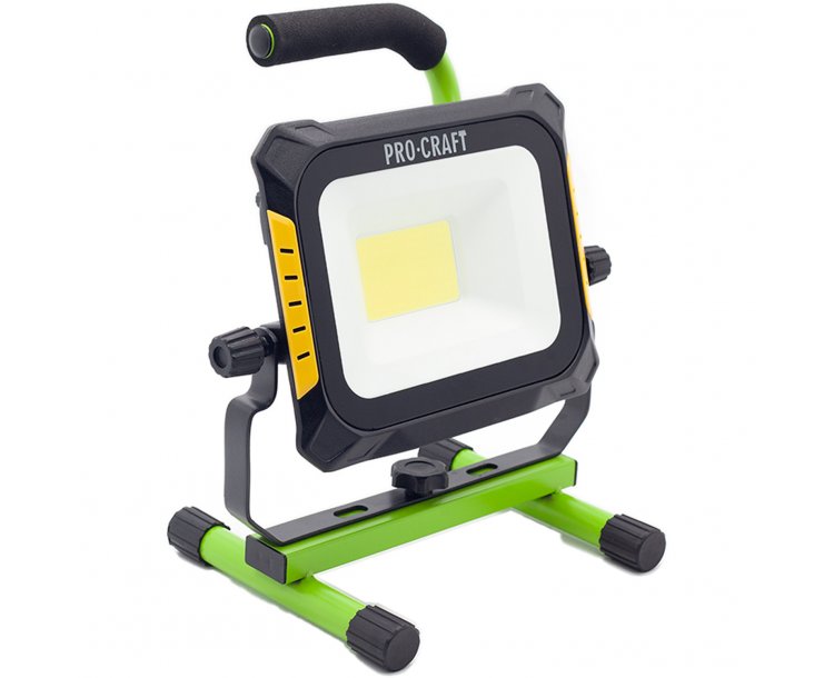 PROCRAFT AKU LED reflektor 2000Lm LP20 20V/ 230V