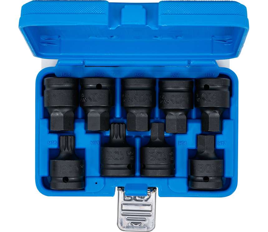 BGS gola sada hlavíc 3/4" zástrčných  imbus 14-24mm XZN 16,18 tvrdená 105054