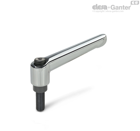 elesa regulovateľná páka GN 300-30-M6-50-SW 