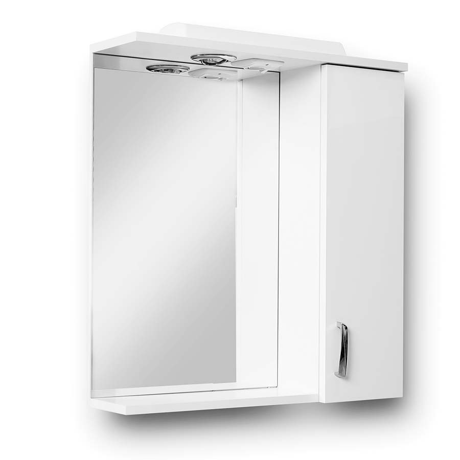 nábytok EDEN VL27/P M1F1 zrk. skrinka s osv., zás., vyp. 63x68x17