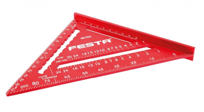 FESTA uholník hliníkový s príložníkom 175mm