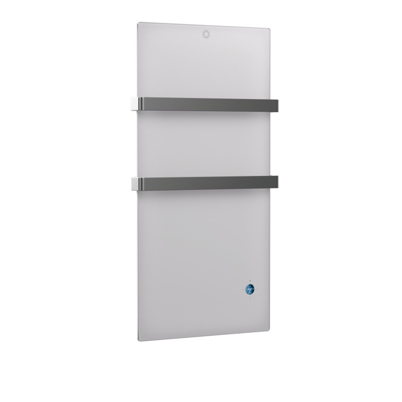 vykurovací panel TowelBoy 600W 1100x550 Polarium White - strieborné madlá - Iné vykurovanie | MasMasaryk