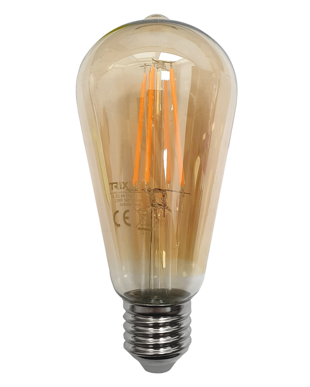 žiarovka E27 LED 8W TB ST64 Filament