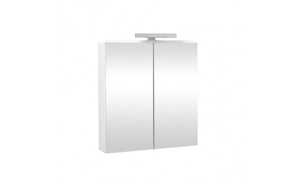 nábytok Krajcar zrkadlo ZP2.80.1 biele s LED osvet. LOMBOK CR a vypínačom - Zrkadlá | MasMasaryk