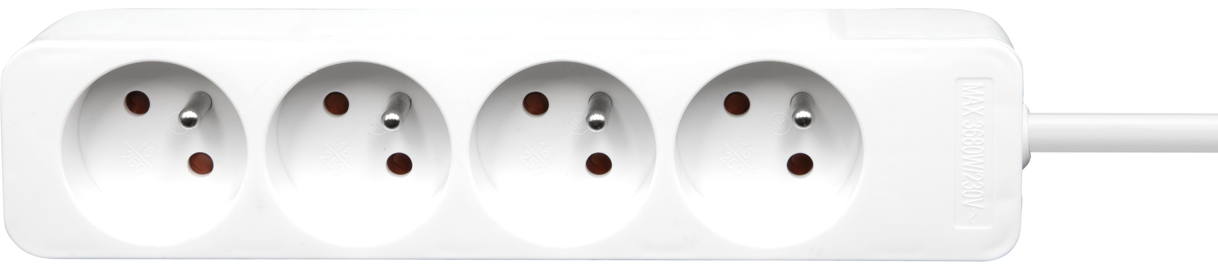 predlžovací kábel  3m-4zas. 3x1,5mm Eco-Line 1152311304 Brennenstuhl