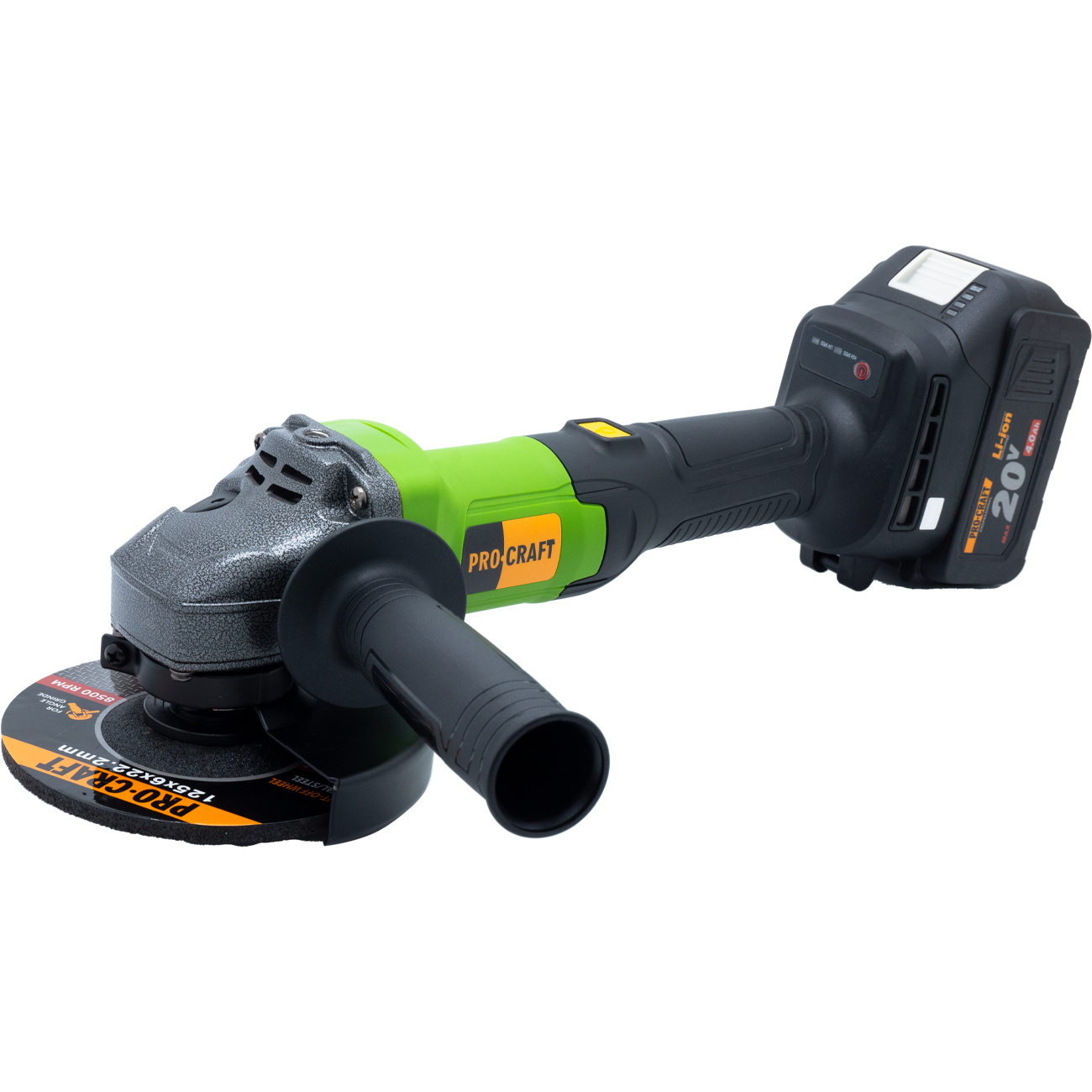 PROCRAFT AKU brúska uhlová PGA20 samost.stroj  20V