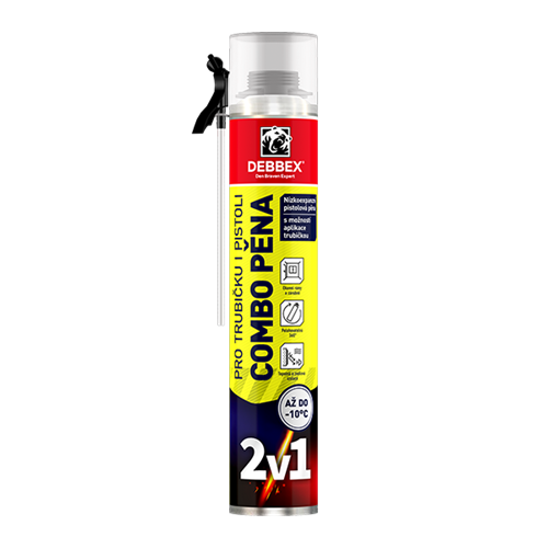 Den Braven pena pištol/trubičk. nízkoexp. 750ml Combo letná 40530DBX