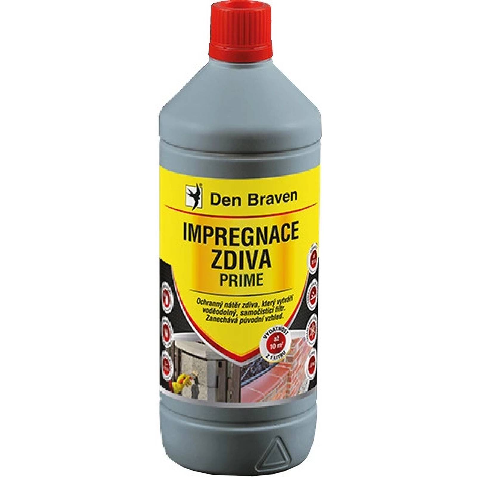 Den Braven  Impregnácia muriva PRIME 5 l kanister transparentná