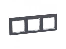 Valena čierna rámček -3 strieb. pásik 770393