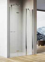 sprchový kút SOLINO SOLF13D1205087 dvojdielne sklad.dvere s pevnou stenou v rovine 120cm,sklo Screen