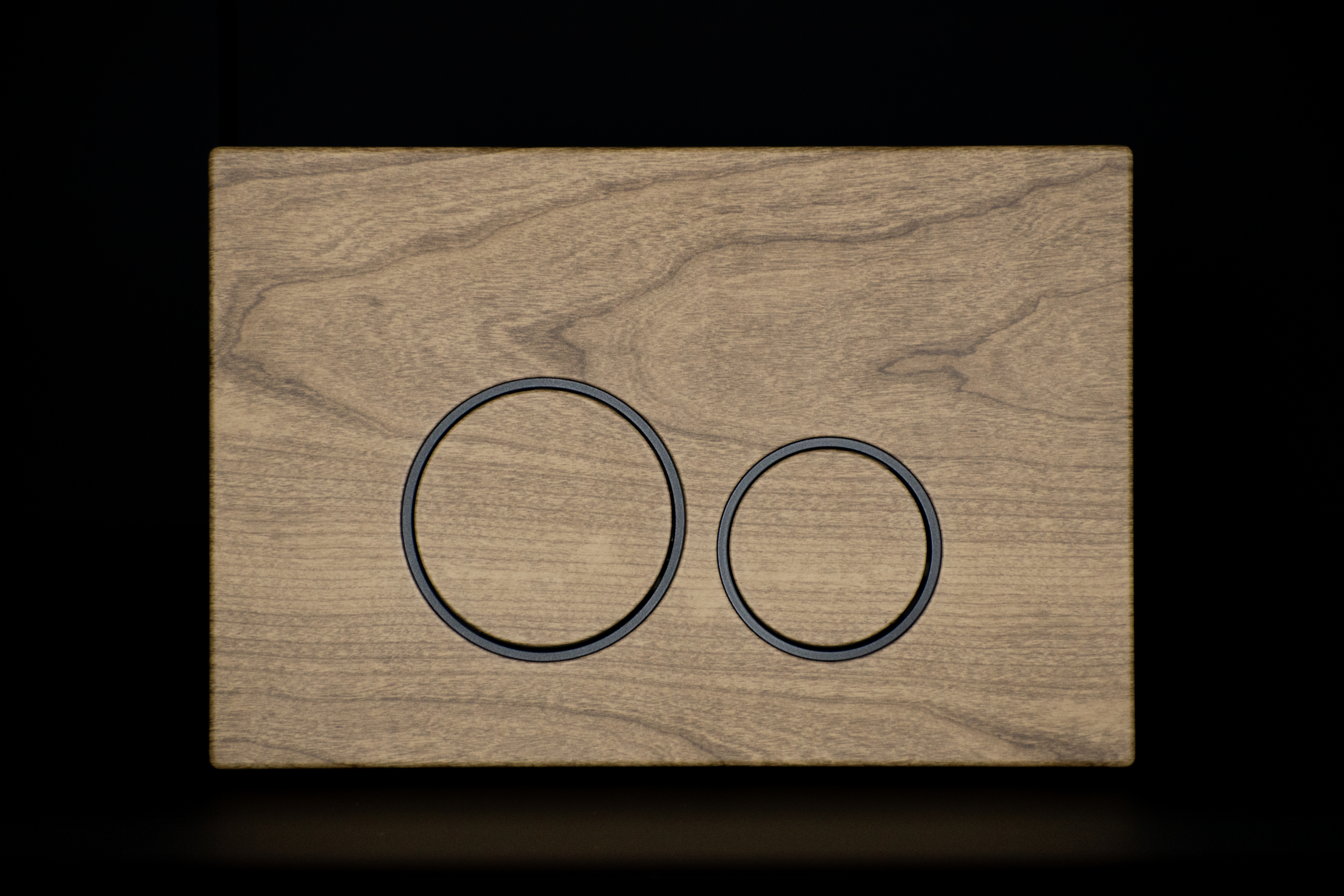 WC tlačítko UNI UTW002 PREMIUM dub svetlý